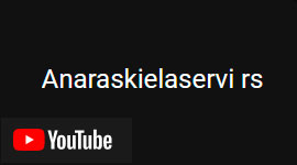 Anarâškielâ servi Youtubest